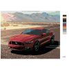 Malowanie po numerach - MUSTANG (Wariant płótno bez ramy, Rozmiar 40x50 cm)