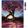 Malowanie po numerach - Drzewa w objęciu
