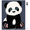 Malowanie po numerach - Urocza panda