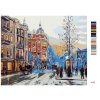 Malowanie po numerach - MIEJSKA ALEJA ZIMĄ