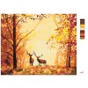 Malowanie po numerach - JELENIE W LESIE