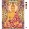 Malowanie po numerach - BUDDA Z ORNAMENTAMI