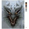 Malowanie po numerach - GŁOWA SMOKA