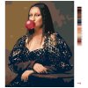 Malowanie po numerach - MONA LISA Z BĄBELKAMI