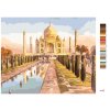 Malowanie po numerach - TAJ MAHAL I WSCHÓD SŁOŃCA