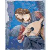 Malowanie po numerach - ANIOŁ GRAJĄCY NA LUTNI (MELOZZO DA FORLI)