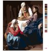 Malowanie po numerach - CHRYSTUS W DOMU MARII I MARTY (J. VERMEER)