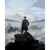 Malowanie po numerach - WĘDROWIEC NAD MORZEM MGŁY (C. D. FRIEDRICH)