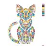 Malowanie po numerach - MANDALA KOT