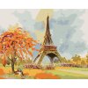 Malowanie po numerach - WIEŻA EIFFLA JESIENIĄ