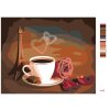 Malowanie po numerach - KAWA, CZEKOLADA I WIEŻA EIFFLA