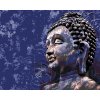 Malowanie po numerach - BUDDA NA NIEBIESKIM TLE