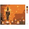 Malowanie po numerach - BUDDA Z LOTUSAMI