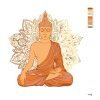 Malowanie po numerach - BUDDA I ORNAMENTY II