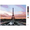 Malowanie po numerach - PARYŻ I WIECZORNA ZORZA