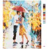 Malowanie po numerach - PARYŻ - ZAKOCHANI Z PARASOLEM II