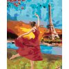 Malowanie po numerach - TANIEC POD WIEŻĄ EIFFLA