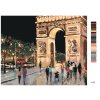 Malowanie po numerach - ŁUK TRIUMFALNY W NOCY