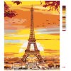 Malowanie po numerach - WIEŻA EIFFLA W KOLORACH JESIENI