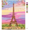 Malowanie po numerach - WIEŻA EIFFLA W WIOSENNYCH KOLORACH