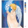 Malowanie po numerach - ANIOŁ I ŚWIECĄCE GWIAZDY