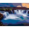 Malowanie po numerach - WODOSPAD W ISLANDII