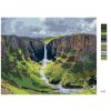 Malowanie po numerach - WODOSPADY METSUNYANE