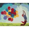Malowanie po numerach - DZIECI I KOLOROWE BALONY
