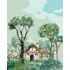Malowanie po numerach - DOM W BAJKOWYM KRAJOBRAZIE