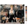 Malowanie po numerach - BAR W FOLIES BERGÈRE (ÉDOUARD MANET)