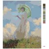 Malowanie po numerach - KOBIETA Z PARASOLEM (CLAUDE MONET)
