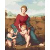 Malowanie po numerach - MADONNA W ZIELENI (RAFFAELLO SANTI)