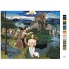 Malowanie po numerach - CHRZEST JEZUSA (JOACHIM PATINIR)