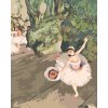 Malowanie po numerach - TANCERKA Z BUKIETEM KWIATÓW (EDGAR DEGAS)