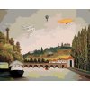 Malowanie po numerach - WIDOK NA MOST W SEVRES (HENRI ROUSSEAU)