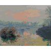 Malowanie po numerach - ZACHÓD SŁOŃCA NAD SEKWANĄ (CLAUDE MONET)