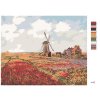 Malowanie po numerach - POLA TULIPANÓW W HOLANDII (CLAUDE MONET)