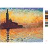 Malowanie po numerach - SAN GIORGIO MAGGIORE O ZMIERZCHU (CLAUDE MONET)
