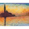 Malowanie po numerach - SAN GIORGIO MAGGIORE O ZMIERZCHU (CLAUDE MONET)