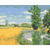 Malowanie po numerach - RZEKA I ŻNIWA (H.A. BRENDEKILDE)