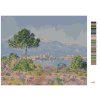 Malowanie po numerach - WIDOK NA ANTIBES Z PLATEAU NOTRE-DAME (CLAUDE MONET)