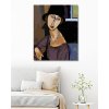 Malowanie po numerach - JEANNE HÉBUTERNE Z KAPELUSZEM I NASZYJNIKIEM (AMEDEO MODIGLIANI)