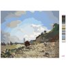 Malowanie po numerach - PLAŻA W HONFLEUR (CLAUDE MONET)