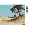 Malowanie po numerach - SOSNA NA PIASKU (IVAN SHISHKIN)
