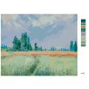 Malowanie po numerach - POLA PSZENICY (CLAUDE MONET)
