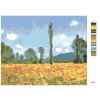 Malowanie po numerach - POLA MAKU W GIVERNY (CLAUDE MONET)