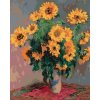 Malowanie po numerach - SŁONECZNIKI (CLAUDE MONET)