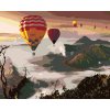 Malowanie po numerach - BALONY NAD WULKANEM MOUNT BROMO