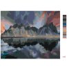 Malowanie po numerach - GÓRA VESTRAHORN W ISLANDII