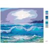 Malowanie po numerach - WZBURZONE FALE